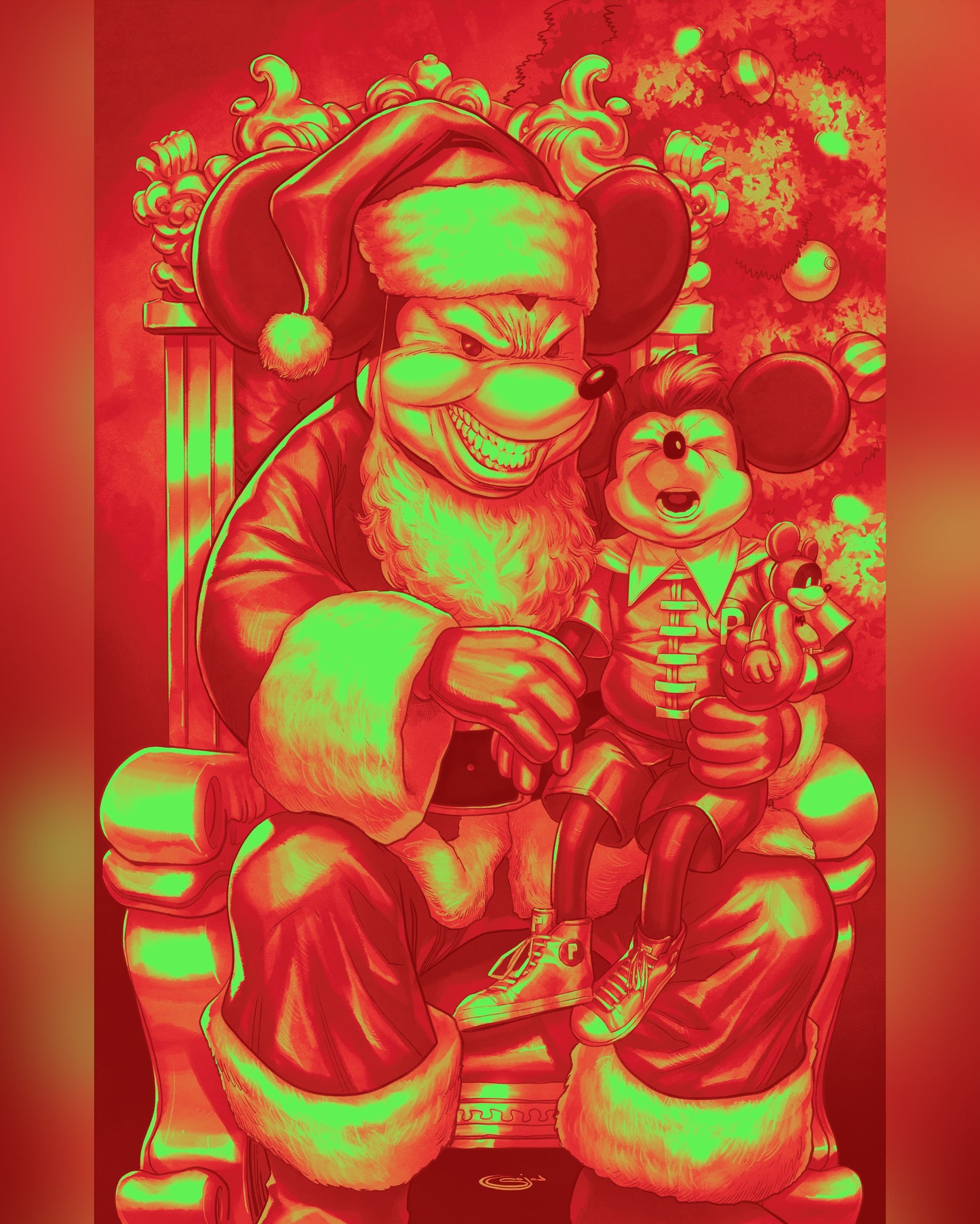 FOIL XMAS WILLIE LTD 25 SAJAD