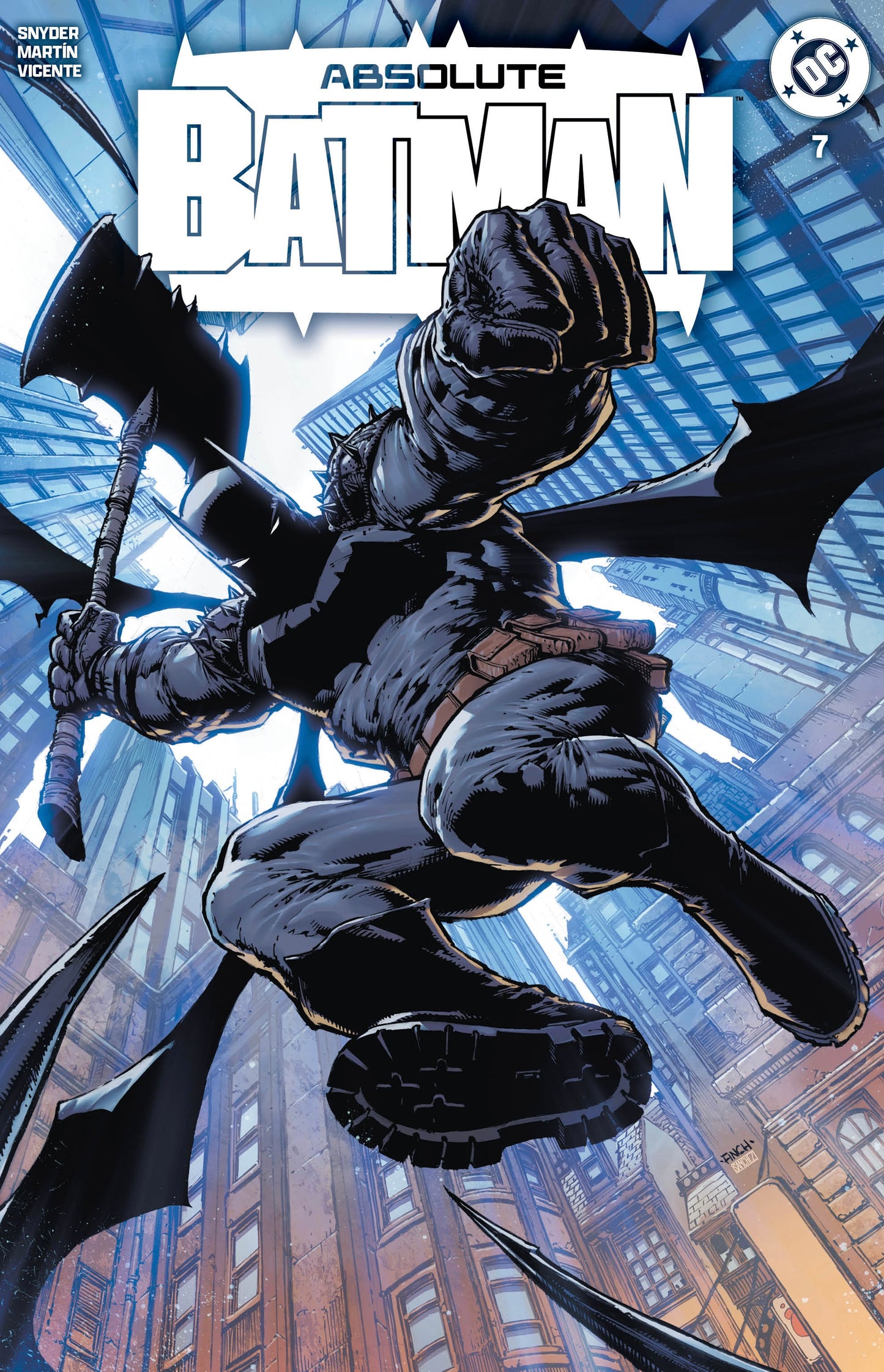 DAVID FINCH ABSOLUTE BATMAN #7 Trade dress