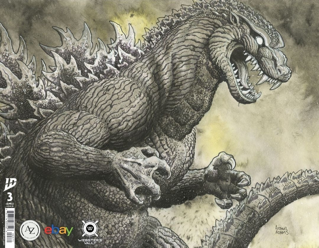 ART ADAMS GODZILLA MPT III MEGACON EXCLUSIVE