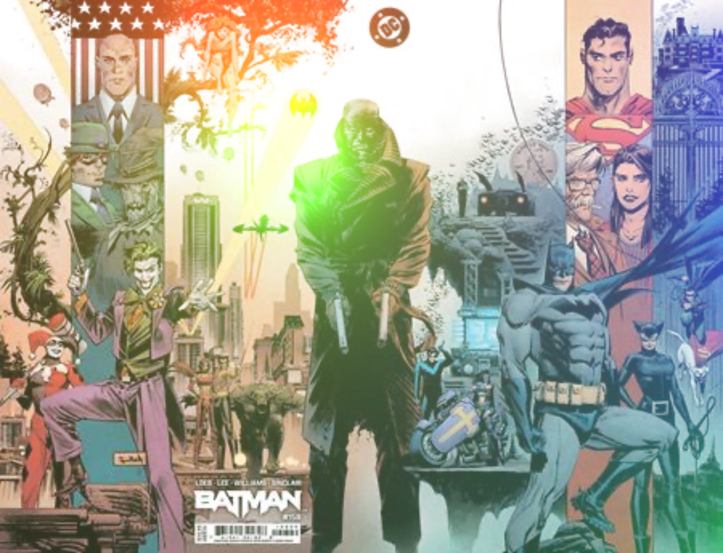 FOIL HUSH BATMAN
#158
CVR
K
SEAN
GORDON MURPHY
DC
SHOWCASE
WRAPAROUND
FOIL
VAR Presale