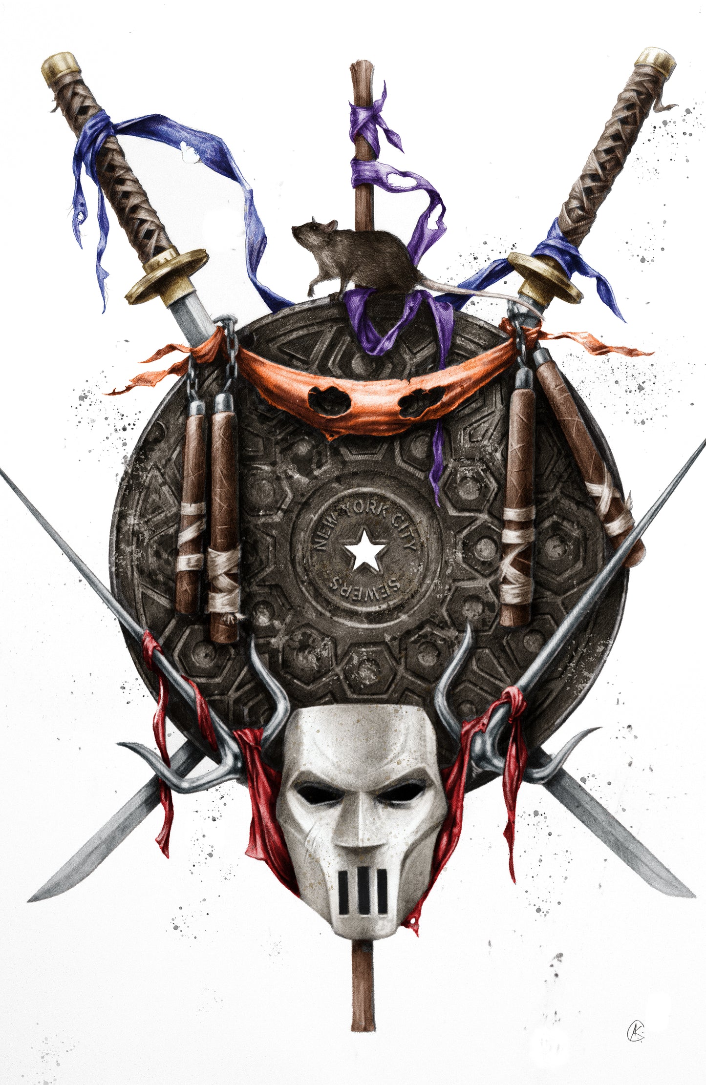 TMNT ANDREW K CURREY MEGACON EXCLUSIVE