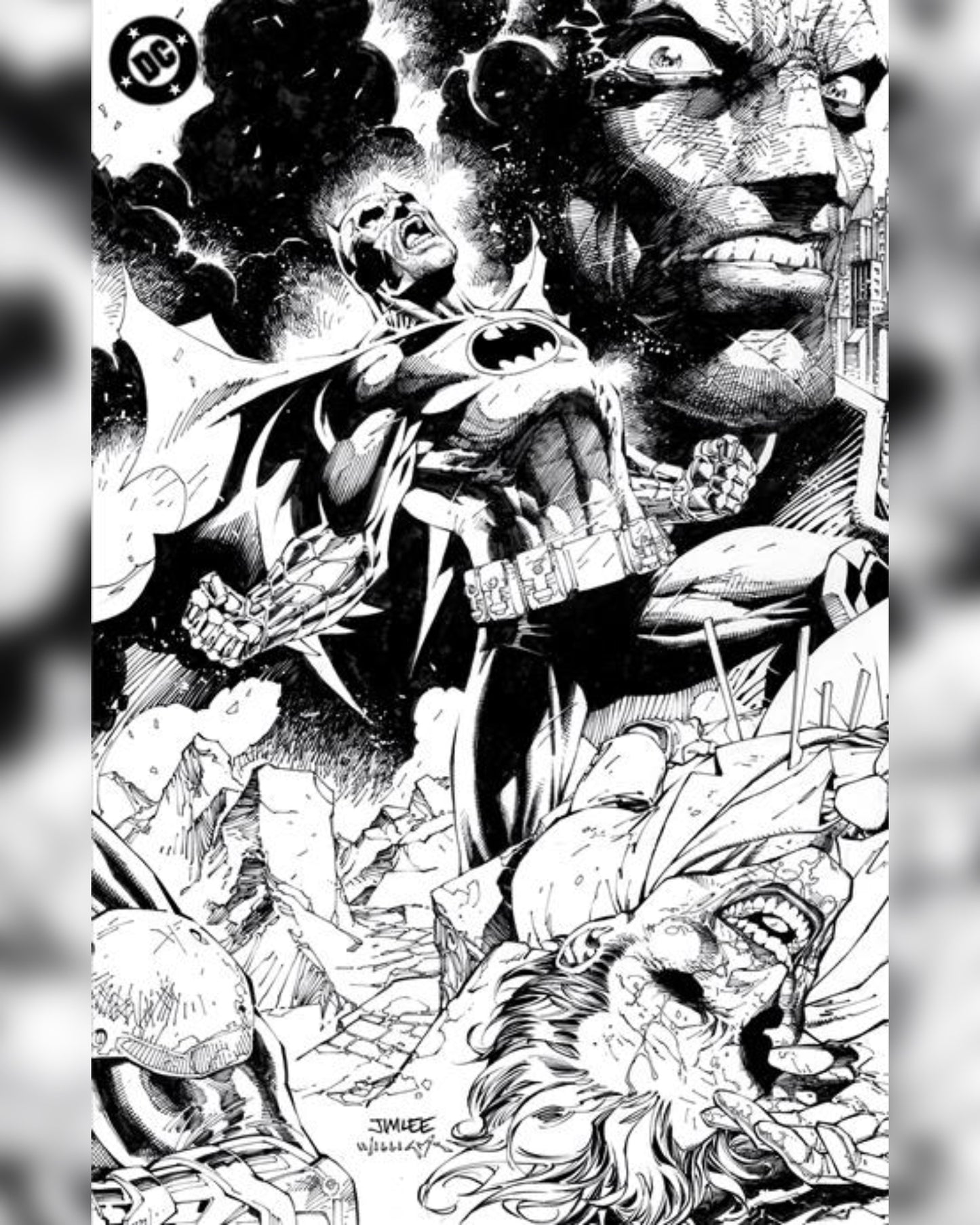 1:608 Double Signed BATMAN
#158
CVR
P
INC
JIM LEE
SCOTT
WILLIAMS
INKS CARD STOCK
VAR
SIGNED BY JIM
LEE