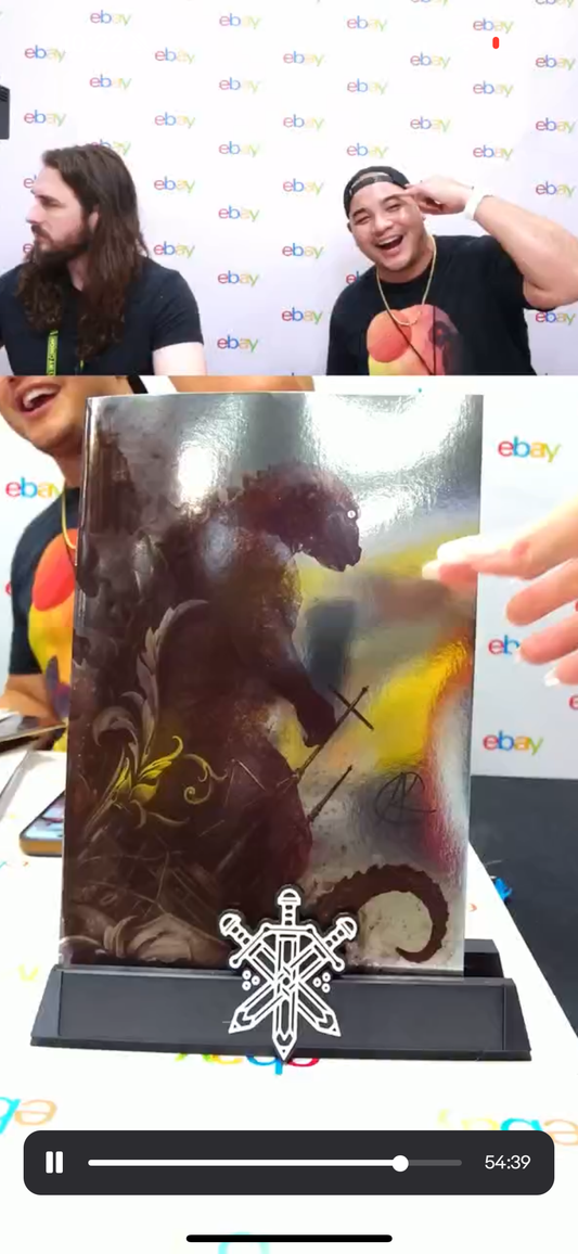 FOIL GODZILLA MPT III ANDREW K CURREY VIRGIN MEGACON