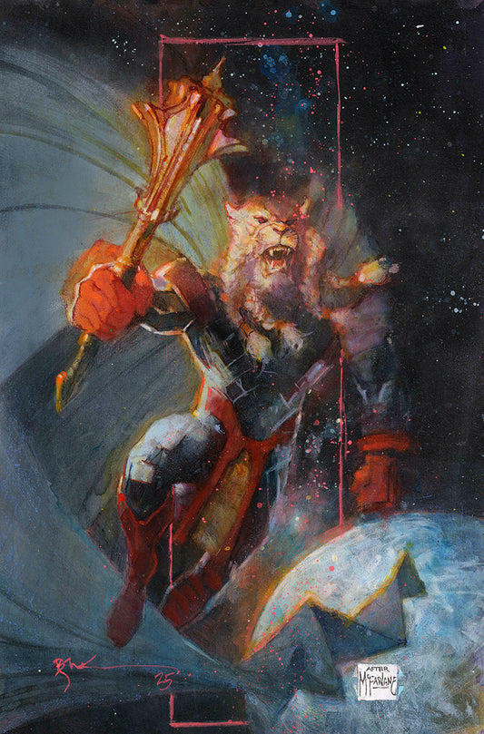 Ryan Ottley Signed FOIL Bill Sienkiewicz Battle Beast #1 1st Print Pre-sale