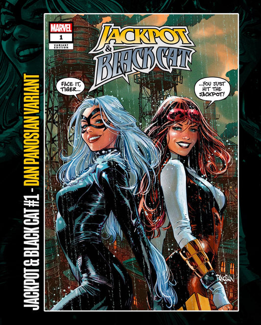 JACKPOT & BLACK CAT #1 DAN PANOSIAN VARIANT (PRESALE 3/18)!!!