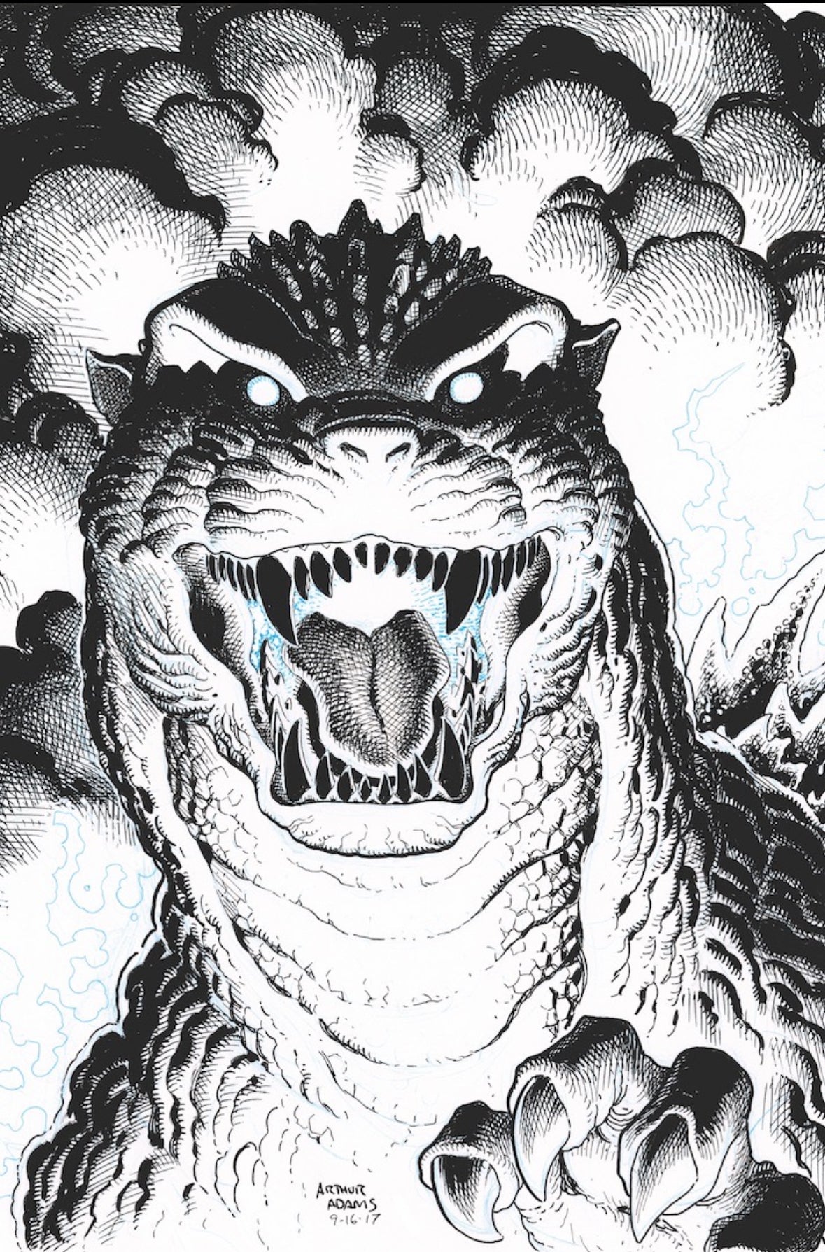 Art Adams Godzilla's Monsterpiece Theatre # 1
SKETCH NYCC