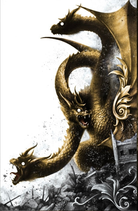 FOIL Andrew K Currey Godzilla 1 Foil virgin presale