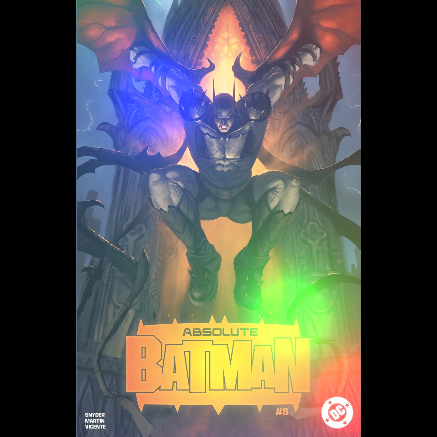 FOIL AARON BARTLING ABSOLUTE BATMAN #8 EXCLUSIVE