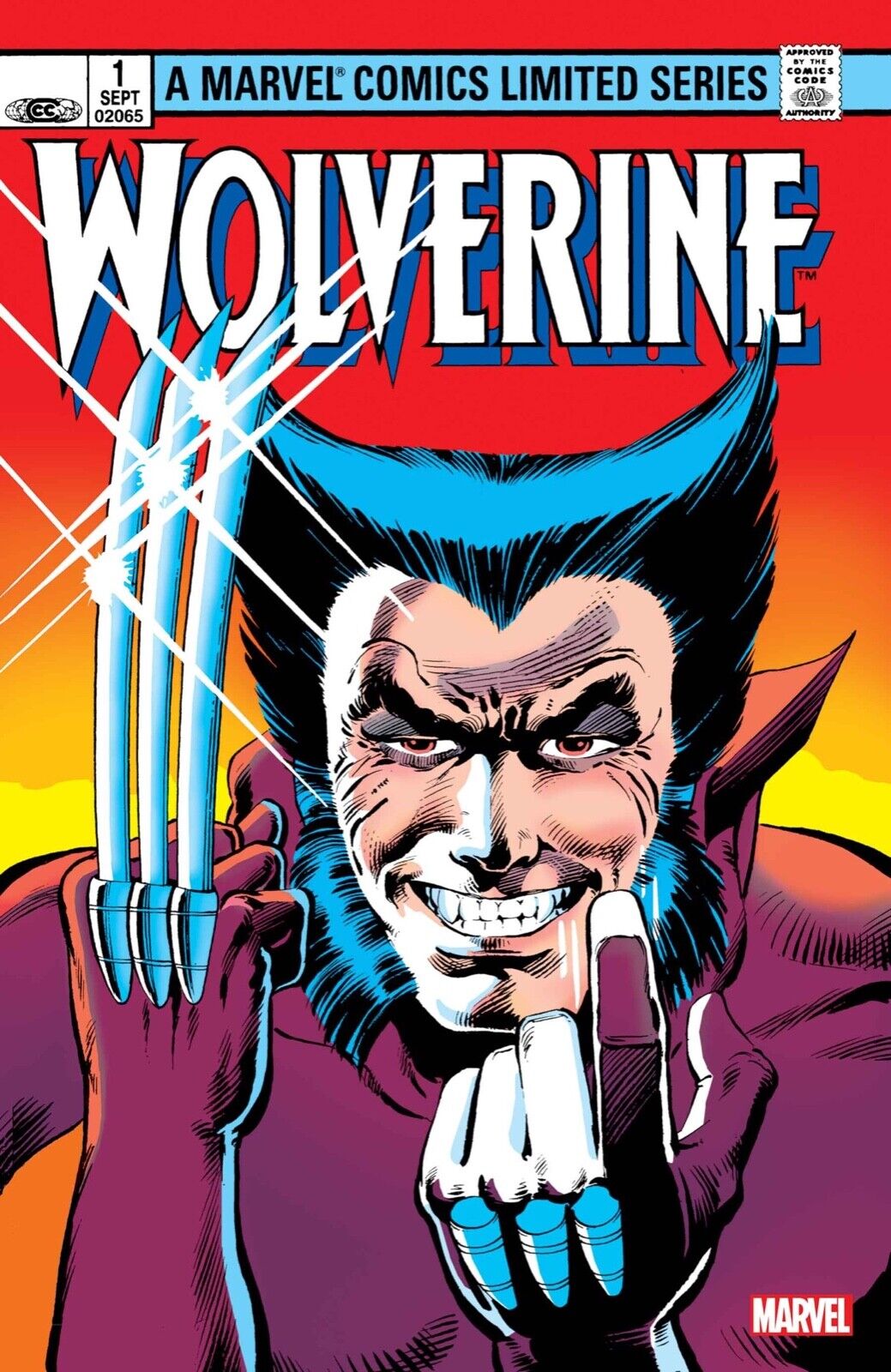 Wolverine #1 Foil Frank Miller & Chris Claremont Facsimile