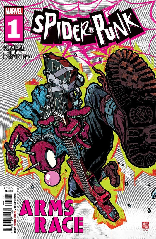 SPIDER-PUNK ARMS RACE 1 CVR A TAKASHI OKAZAKI